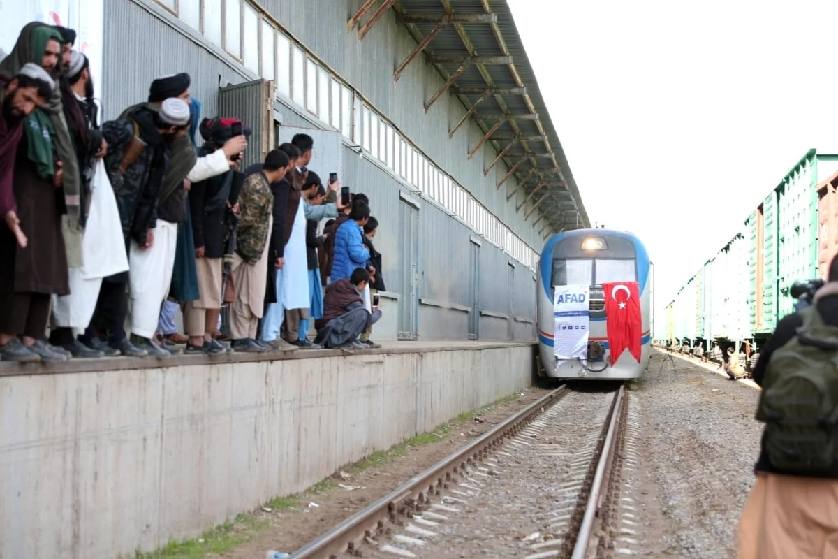 Afganistan\'a uğurlanan İyilik Treni 4 bin 168 kilometrelik hedefine ulaştı