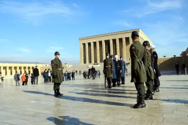 Son dakika haber! Anıtkabir'in nöbetçi askerleri