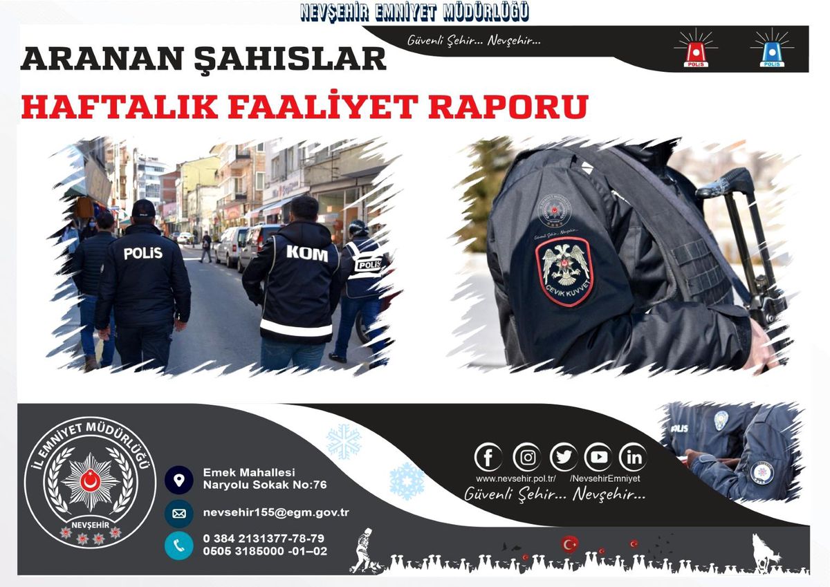 Arama kararı bulunan 8 kişi yakalandı