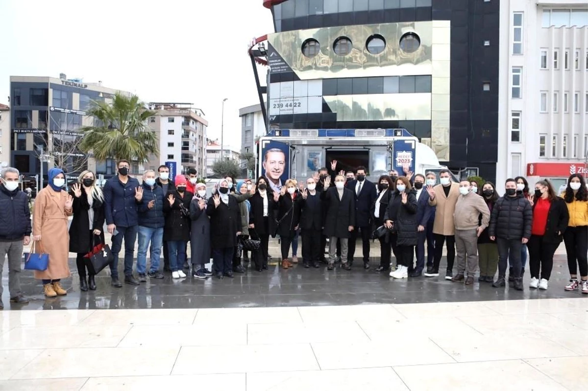 AK Parti İl Başkanı Sürekli, Narlıdere\'de ziyaretlerde bulundu