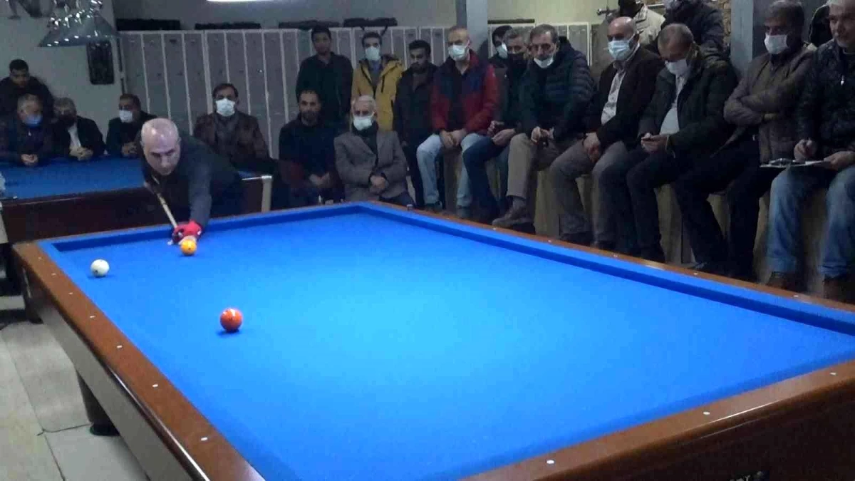 Diyarbakır\'da 13 gün süren bilardo şampiyonasına 121 sporcu katıldı