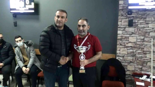 Diyarbakır'da 13 gün süren bilardo şampiyonasına 121 sporcu katıldı