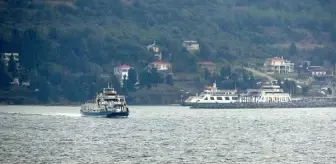 Gökçeada'ya feribot seferlerine 'fırtına' engeli (2)