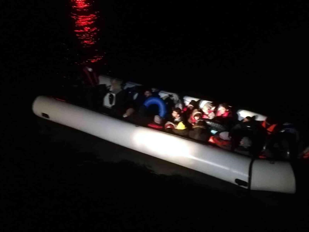 Marmaris\'te 25 düzensiz göçmen yakalandı