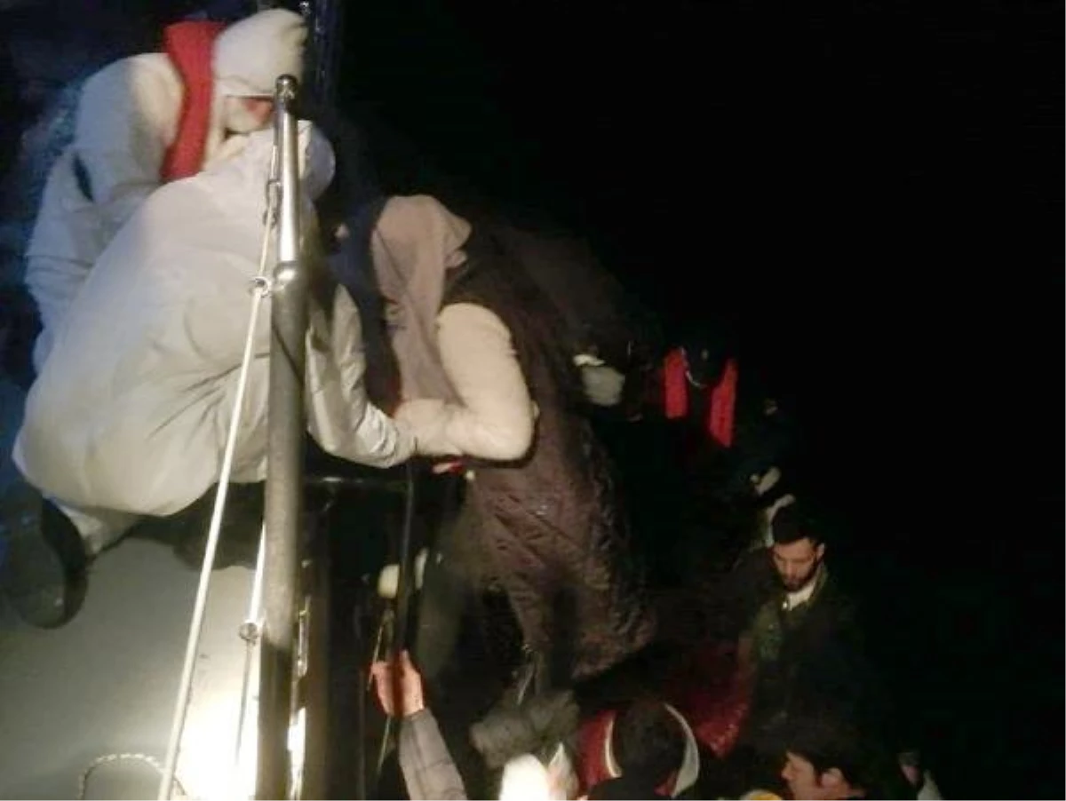 Marmaris ve Datça açıklarında 87 kaçak göçmen kurtarıldı