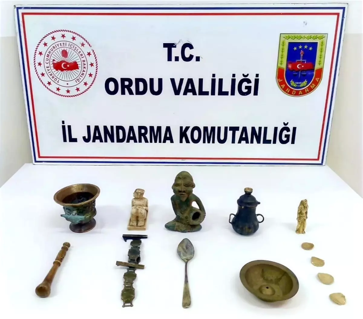 Ordu\'da tarihi eser kaçakçılığı operasyonu