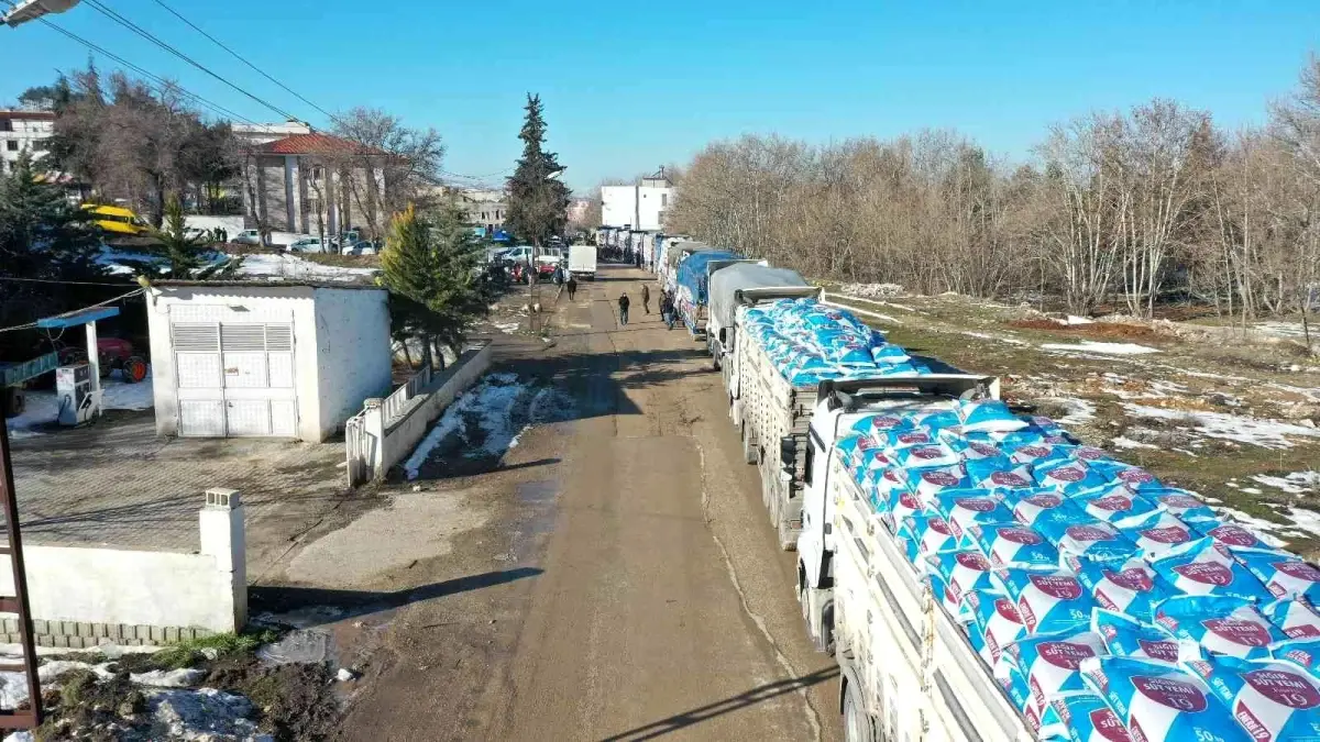 Şahinbey'den hayvan yetiştiricilerine 8 bin ton yem desteği