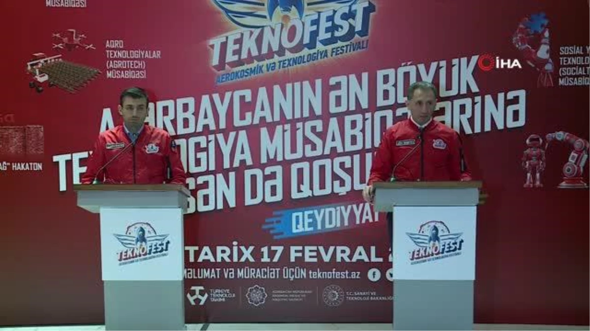 Son dakika haberi: Selçuk Bayraktar: "Teknofest Türkiye\'nin Sınırlarını Aşmaya Başladığında En Başta Aklımıza Can Kardeş Azerbaycan\'ımız Geldi"Azerbaycanlı Bakan...