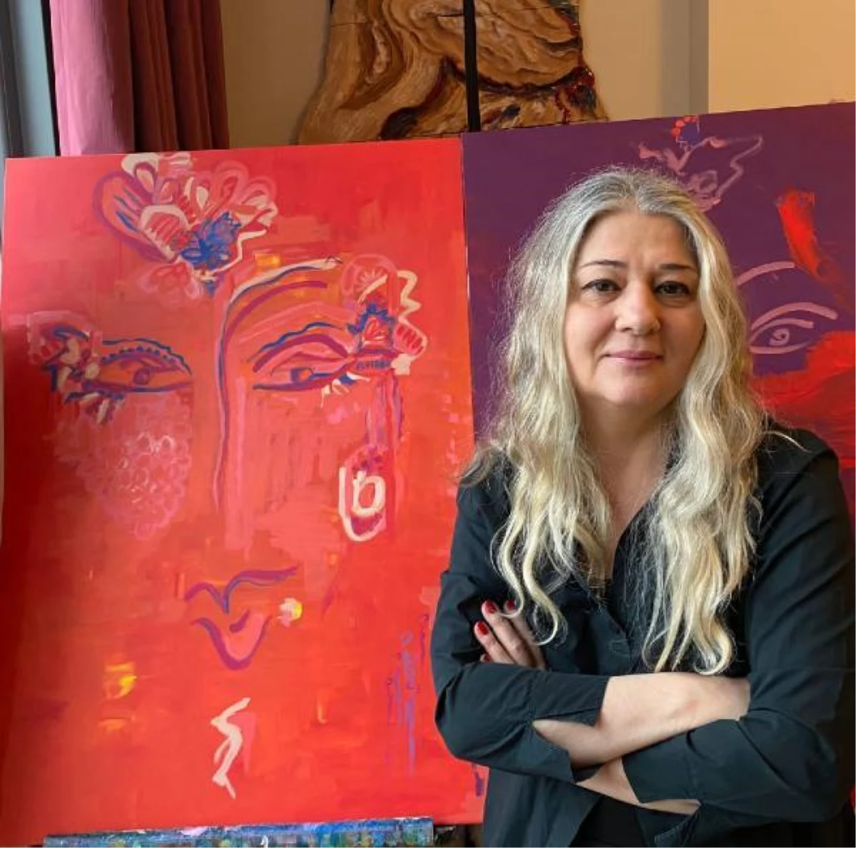 Türk ressam Fransa\'da Türkiye\'yi temsil edecek