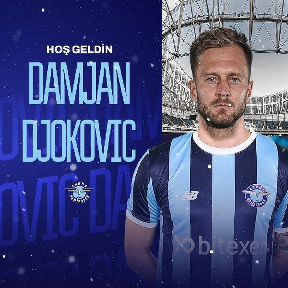 Adana Demirspor, Djokovic\'i kiraladı