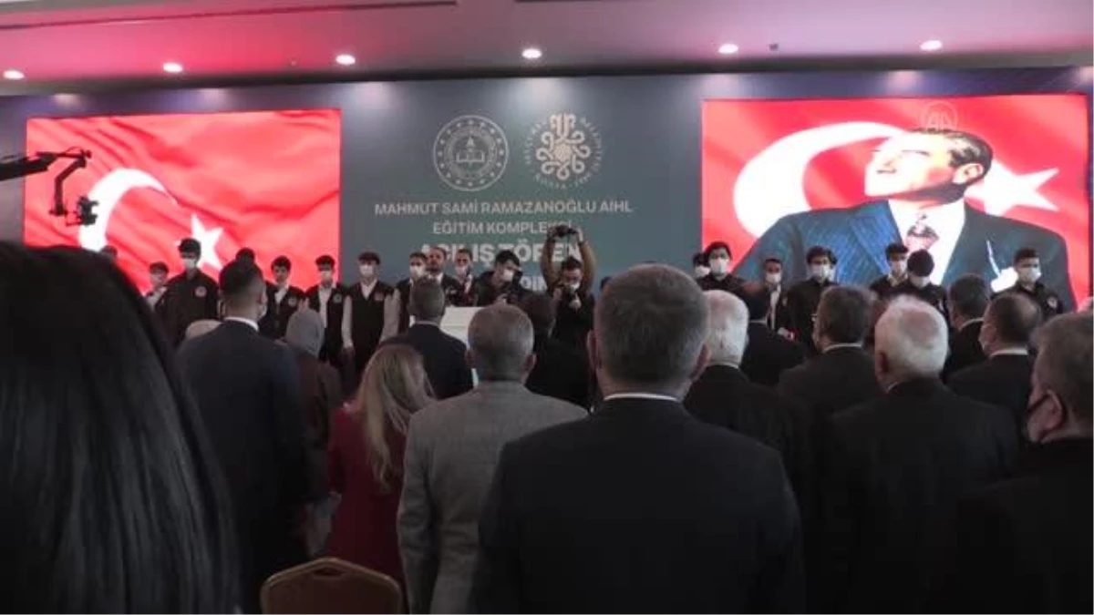 Son dakika haber! Bakan Özer, Mahmut Ramazanoğlu AİHL açılış törenine katıldı
