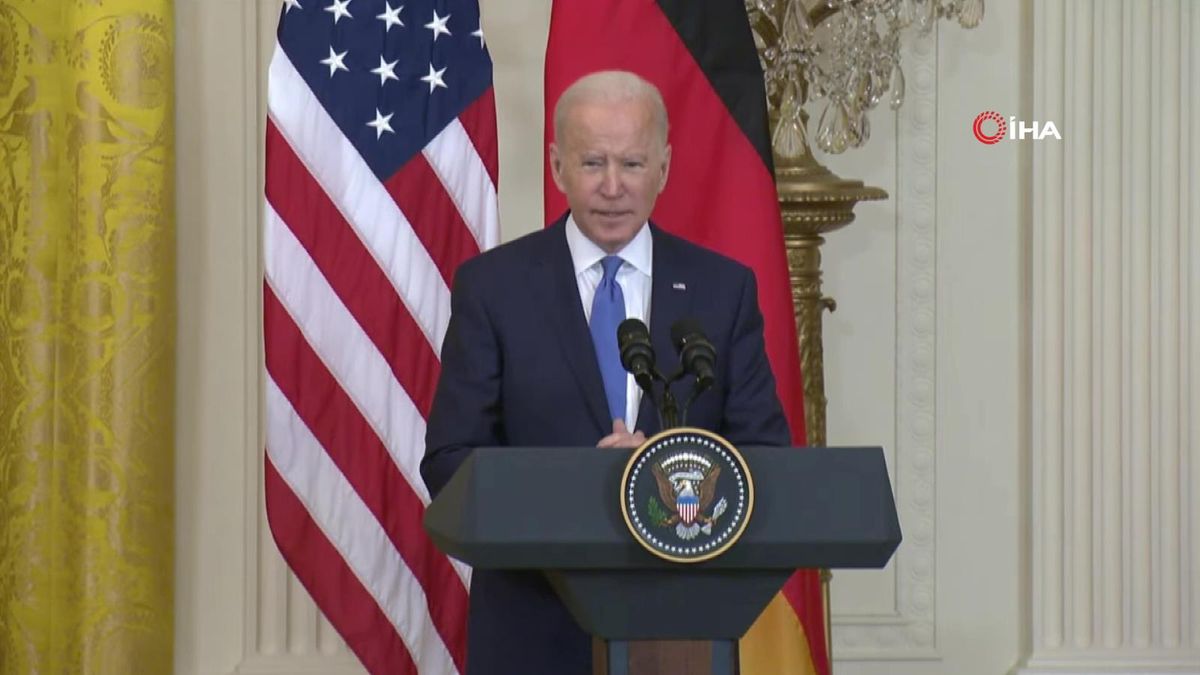 Biden\'dan Rusya\'nın Ukrayna\'yı işgal etmesi durumunda Kuzey Akım 2\'yi durdurma sözü