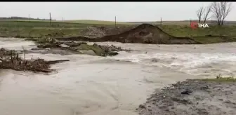 Çorlu Deresi taştı