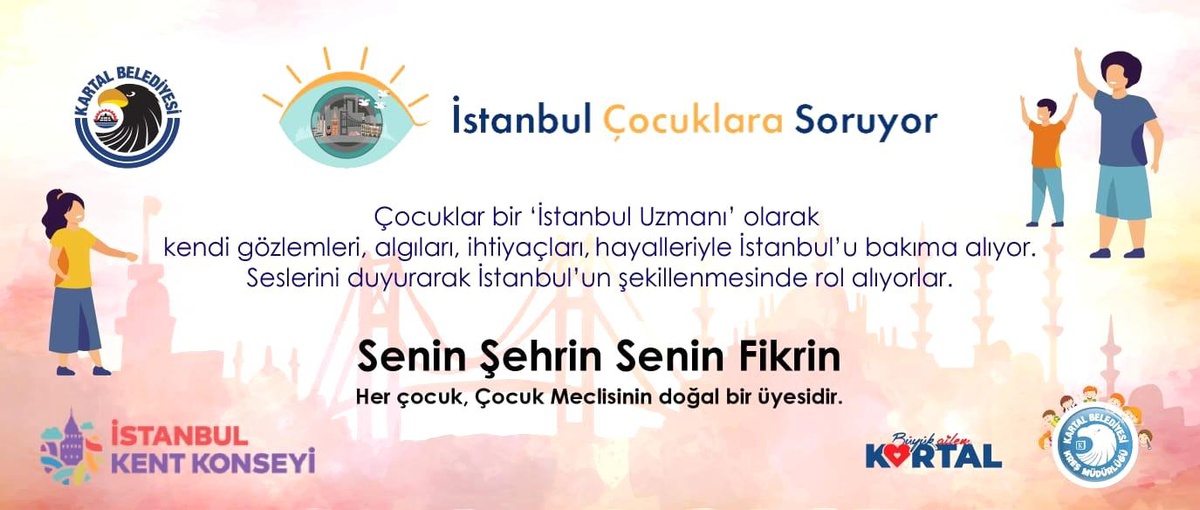 \'İstanbul Çocuklara Soruyor\' atölyeleri Kartal\'da başlıyor