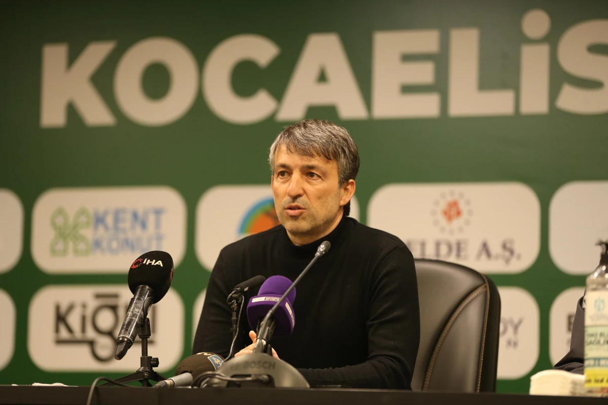 Kocaelispor - Beypiliç Boluspor maçının ardından