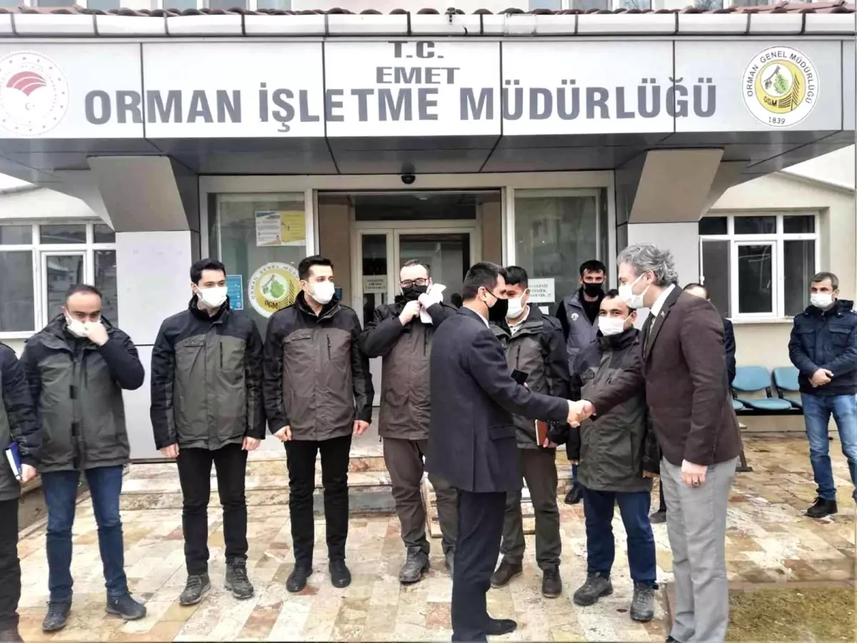 Orman Bölge Müdürü Dündar, Emet Orman İşletme Müdürlüğü\'nde