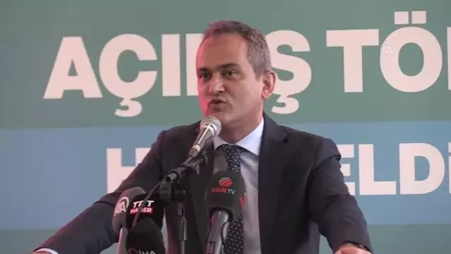 Milli Eğitim Bakanı Özer, imam hatip lisesi açılışında konuştu Açıklaması
