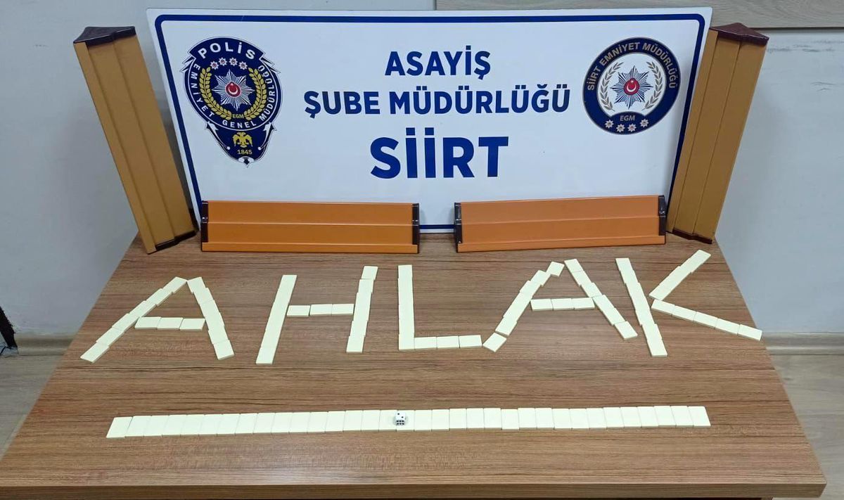 Siirt\'te kumar oynadıkları tespit edilen şahıslar hakkında işlem yapıldı