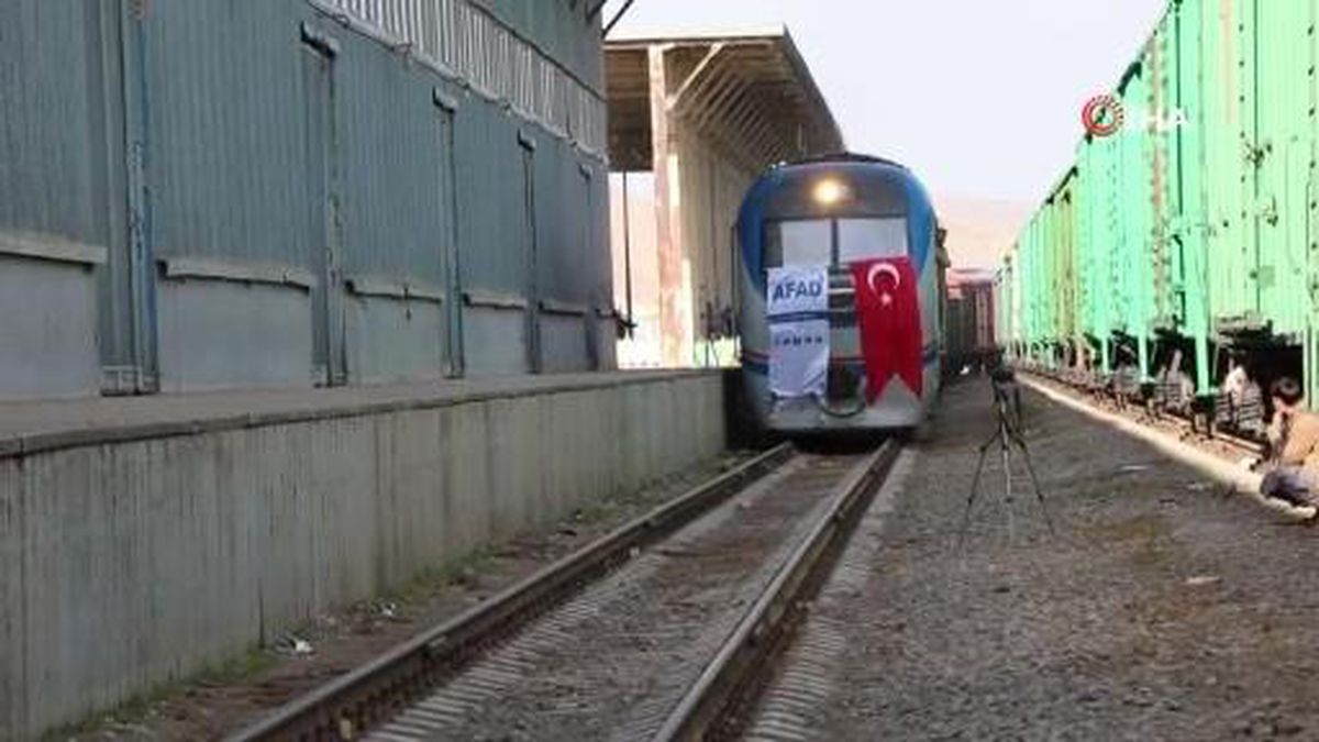 Türkiye'den Giden 'İyilik Treni' Afganistan'a Ulaştı