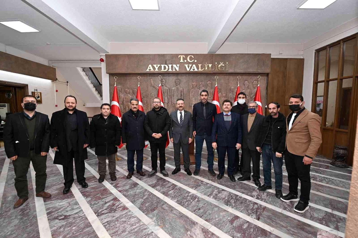 AGC yeni yönetimi ilk ziyaretini Vali Aksoy\'a gerçekleştirdi