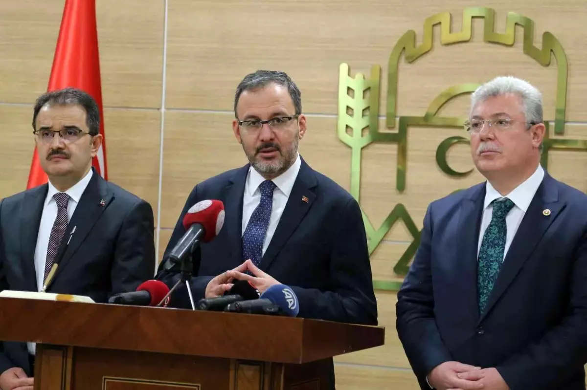 Bakan Kasapoğlu\'ndan Çankırı Valiliği\'ne ziyaret