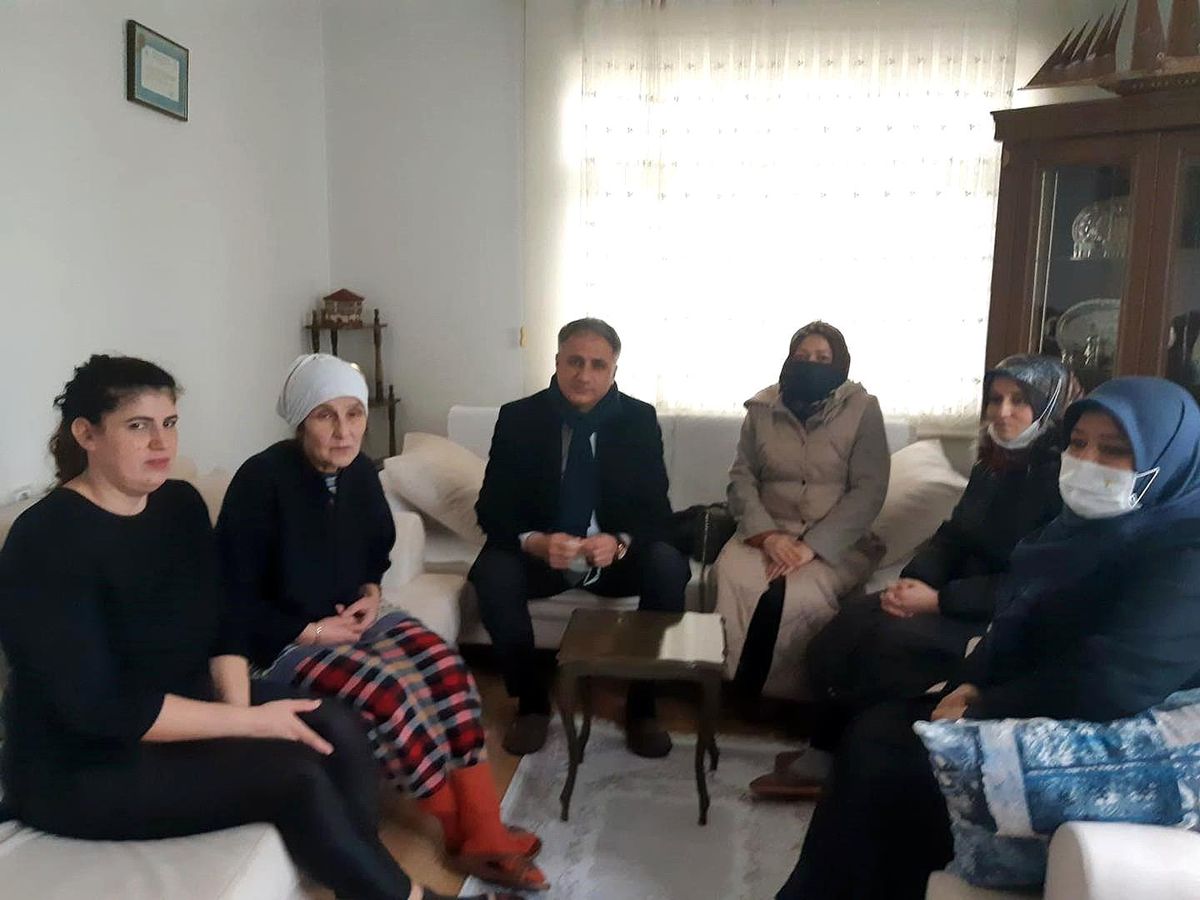 Başkan Bozkurt, gazi ailesine taziyede bulundu