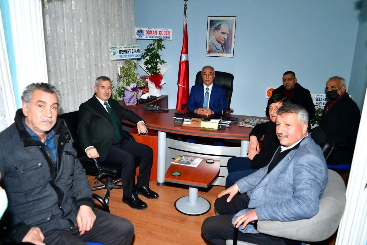 Çınar'dan meslek odaları başkanlarına 'hayırlı olsun' ziyareti