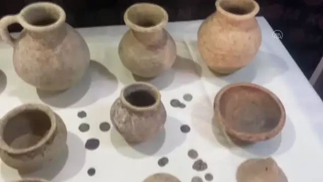 Evinde 309 sikke ve objeler bulunan zanlı gözaltına alındı