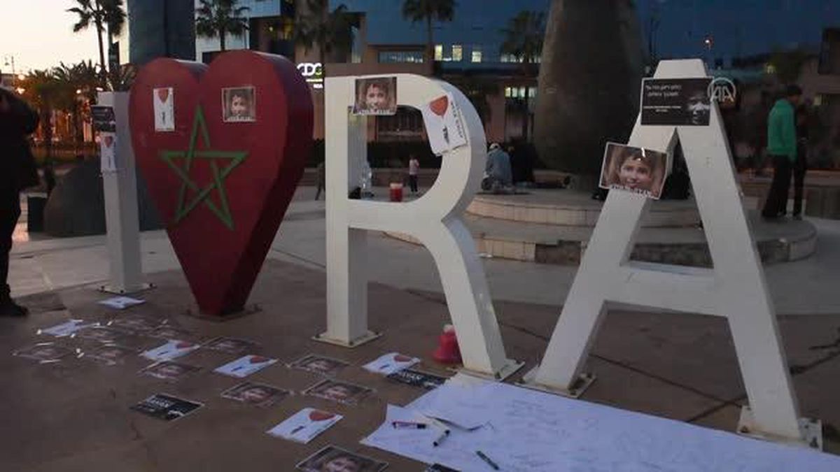 Fas'ta Rayyan Oran için anma töreni