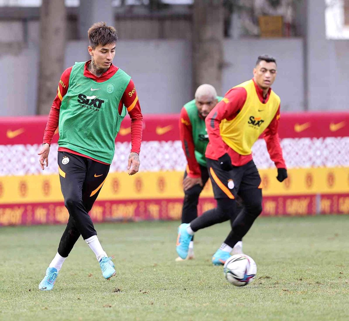 Galatasaray\'da Kayserispor maçı hazırlıkları