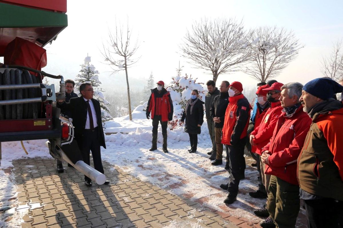 Son dakika haber: Gönüllülere orman yangını eğitimi