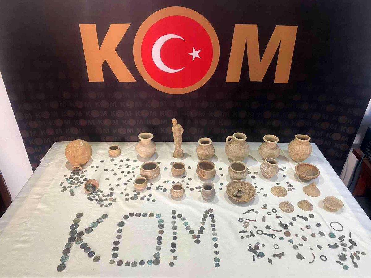 Son dakika 3. sayfa: Hatay\'da tarihi eser operasyonu
