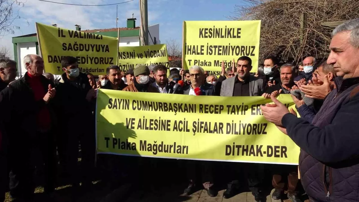 HDP\'li belediyenin mağdur ettiği 914 \'T plaka\' hak sahibi çözüm bekliyor