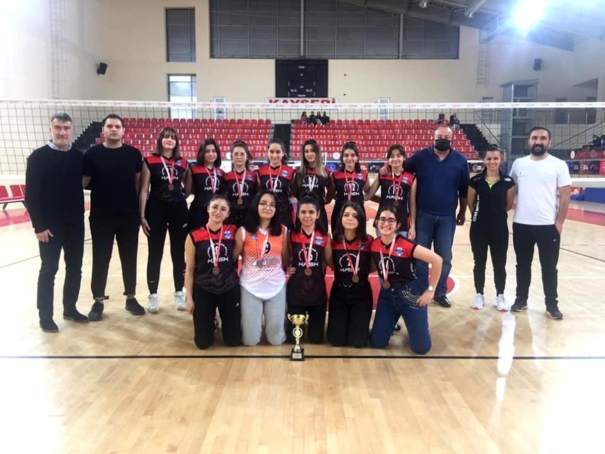 Kayseri Voleybol, şampiyon oldu