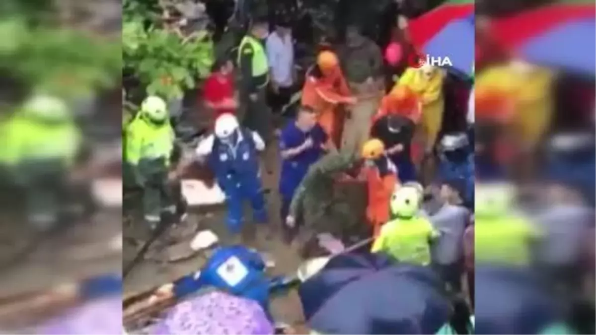 Son dakika haber... Kolombiya'da toprak kayması: 14 ölü, 35 yaralı