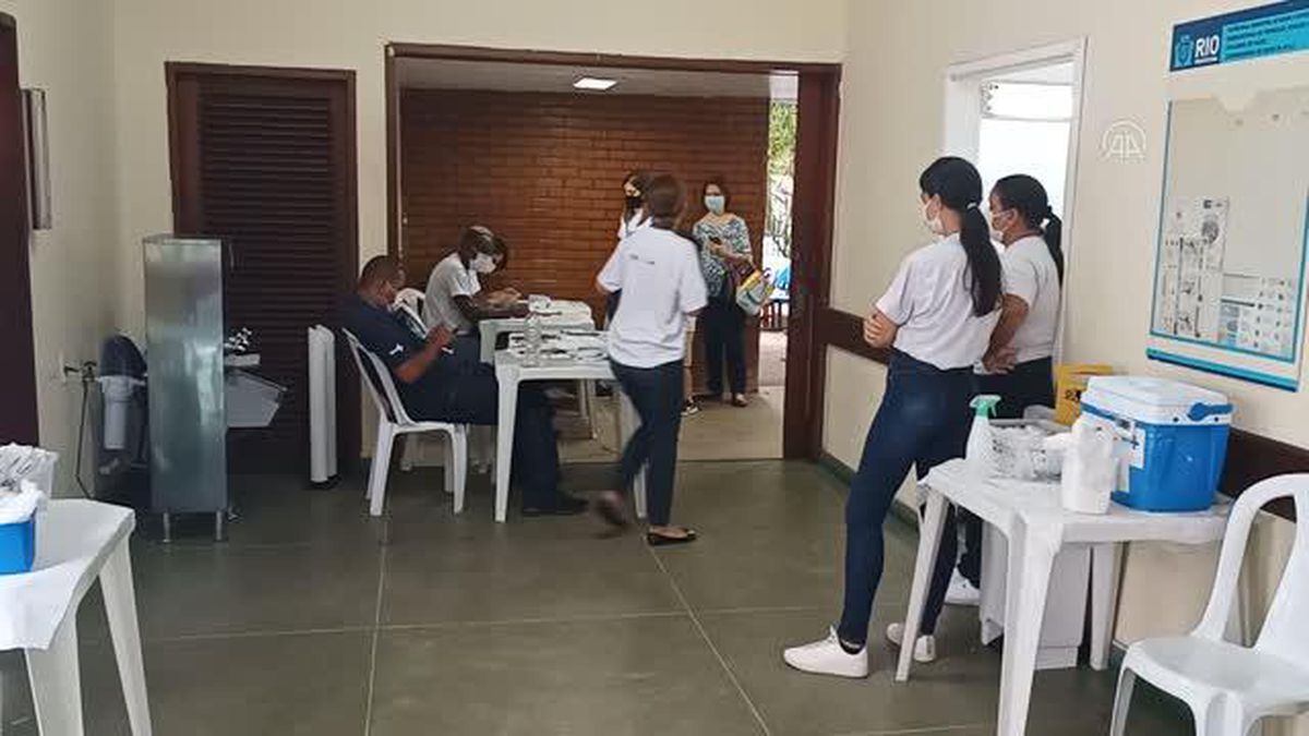 RIO DE JANEIRO - Brezilya'da 5 yaşındaki çocuklara Kovid-19 aşısı uygulanması