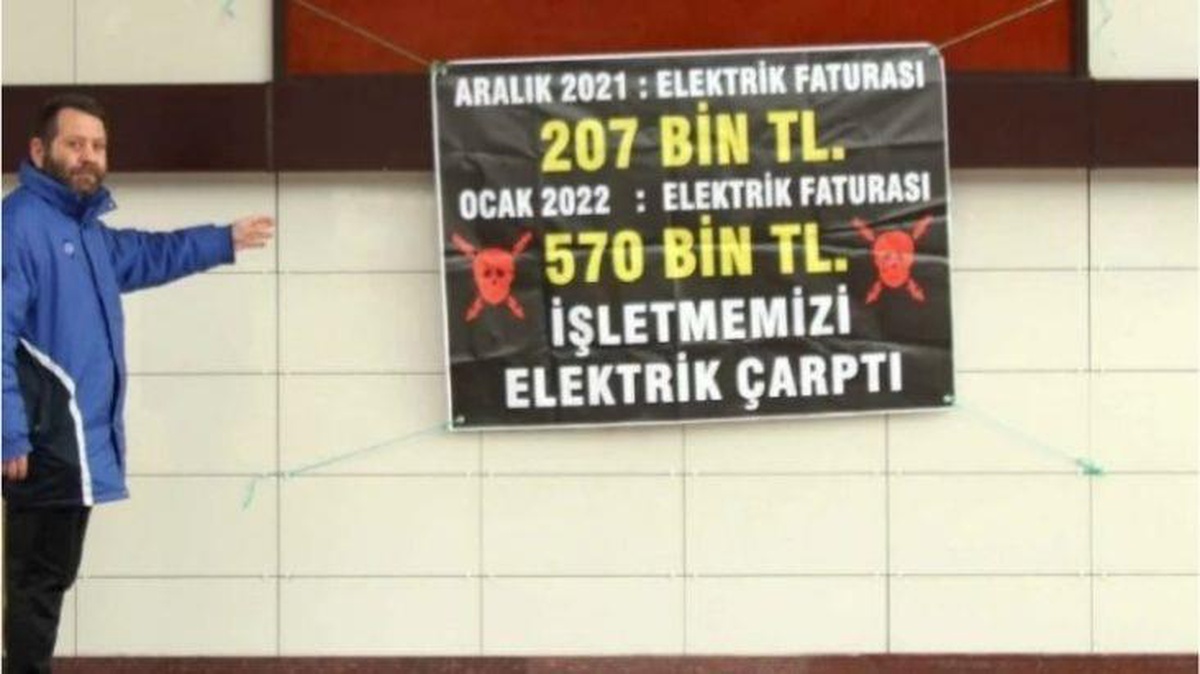 Turizm işletmeleri de elektrikten nasibini aldı! 570 bin liralık fatura geldi