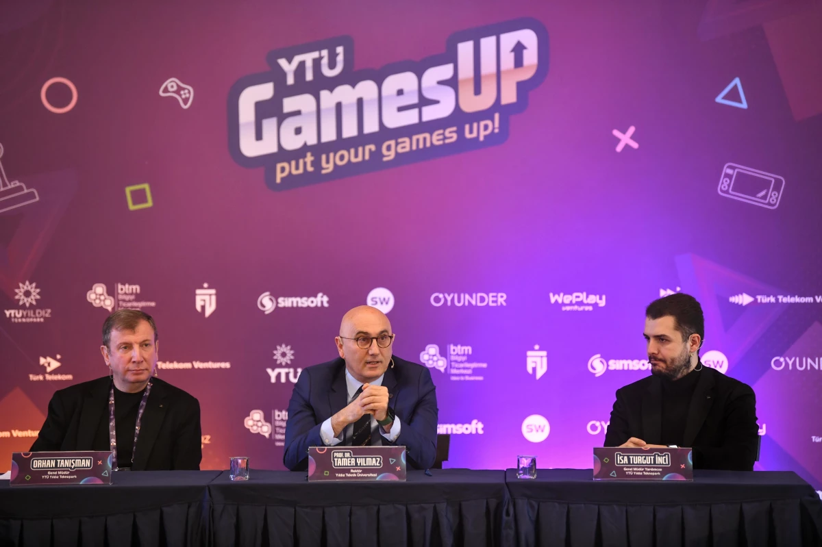 Yıldız Teknopark, "GamesUP" projesini İstanbul\'da tanıttı