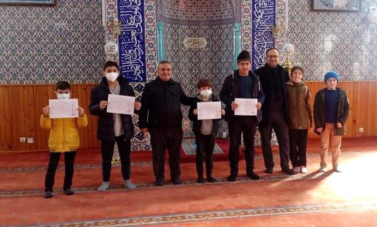 Ara tatilde \'Haydi Çocuklar Camiye\' etkinliği düzenlendi