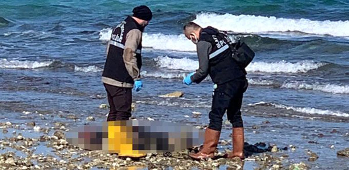 Çeşme\'de karaya vurmuş bir ceset bulundu