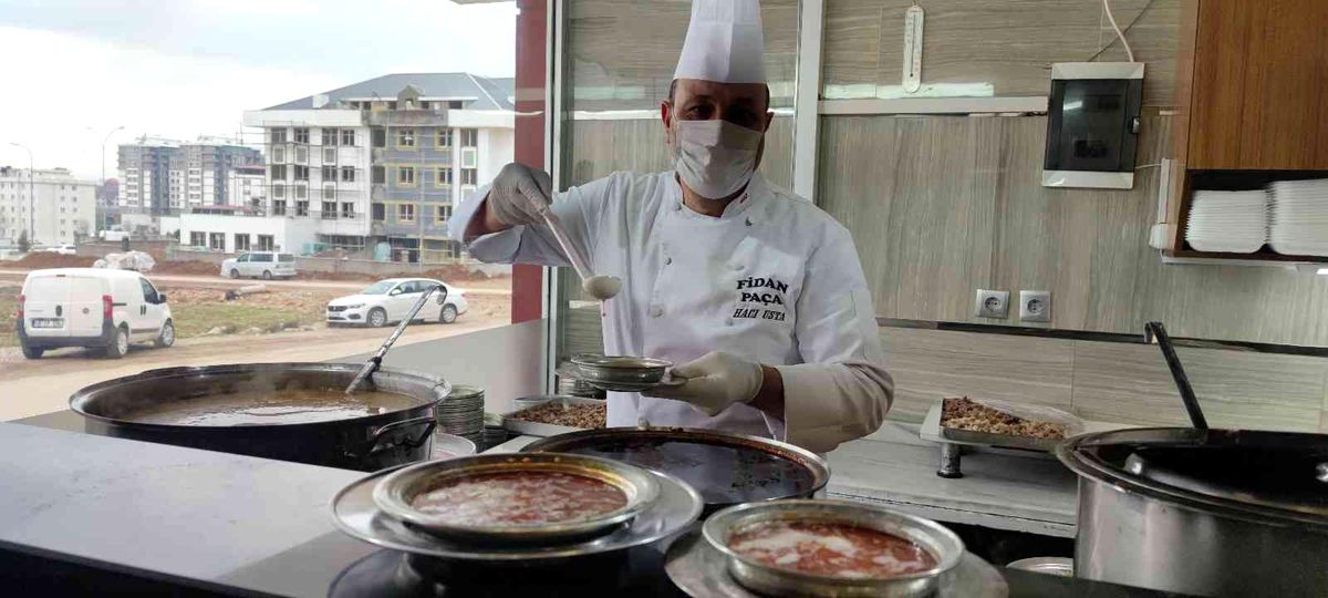 Cumhurbaşkanı Erdoğan'a Kahramanmaraş'tan kelle paça