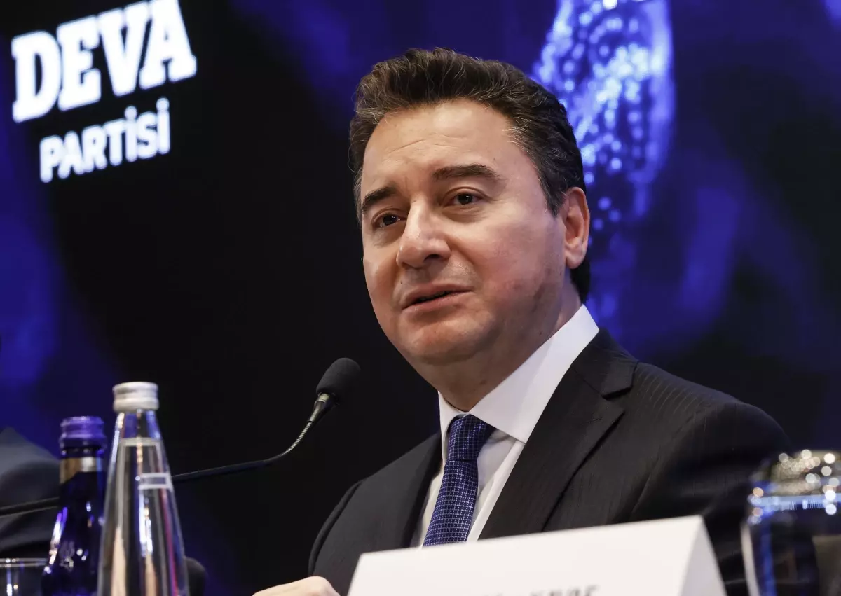 DEVA Partisi Genel Başkanı Babacan partisinin Finans Eylem Planı'nı tanıttı Açıklaması