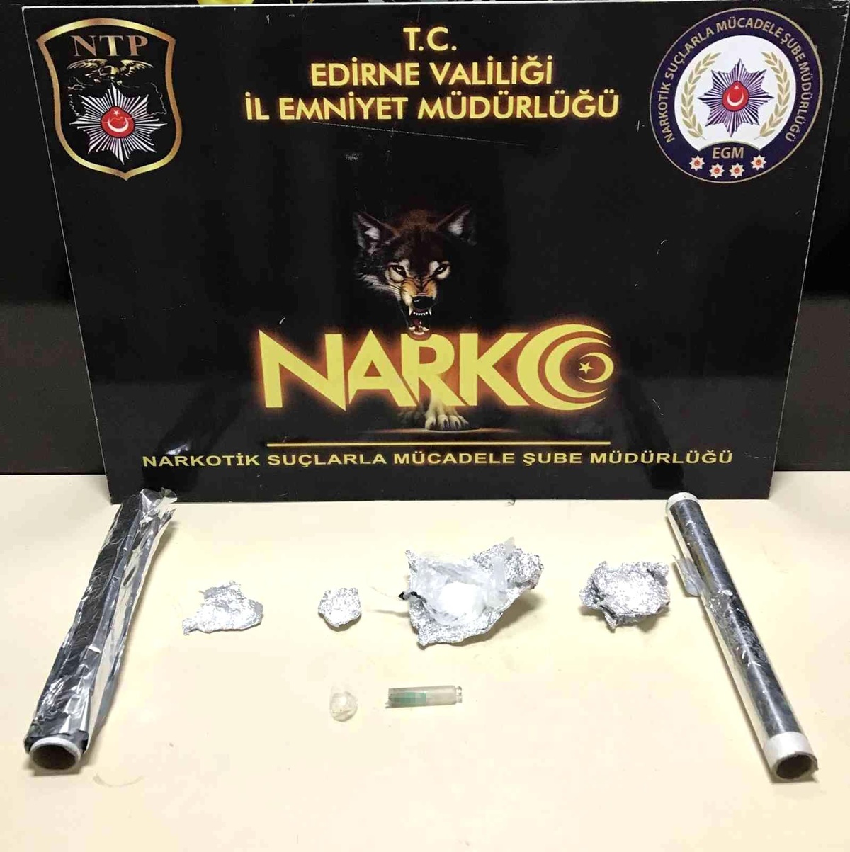 Evinde uyuşturucu ile yakalanan şahıs gözaltına alındı