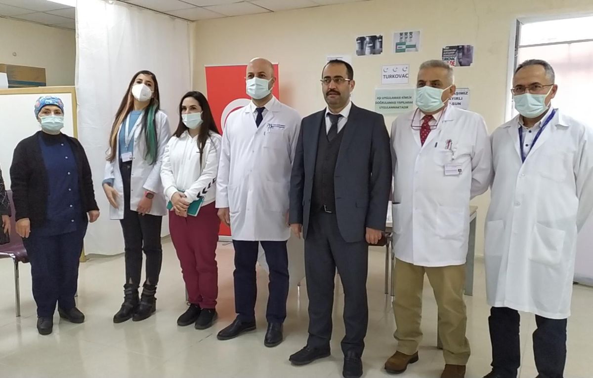 Hatay\'da Turkovac aşısı yapılmaya başlandı