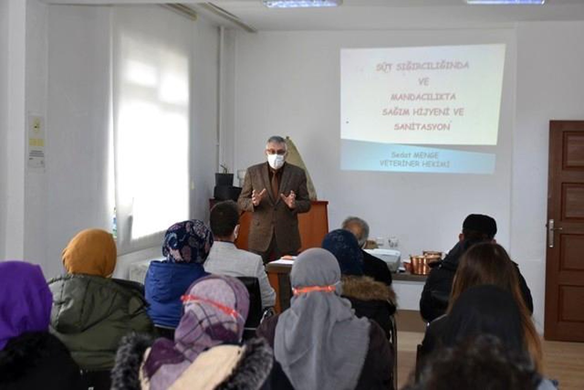 İnönü manda kaymağının kalitesi arttırılıyor