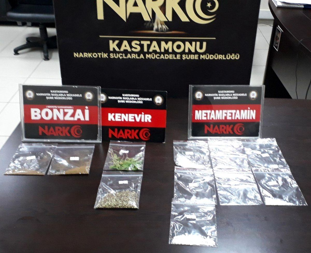 Kastamonu\'da uyuşturucu operasyonu: 2 gözaltı