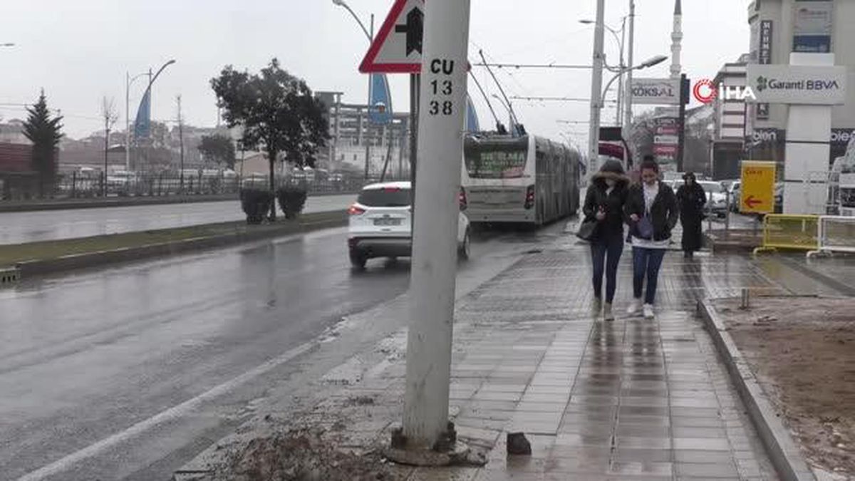 Malatya'da sağanak etkili oluyor