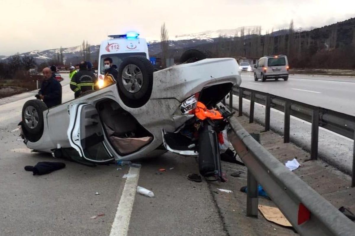 Osmancık\'ta trafik kazası; 1 ölü