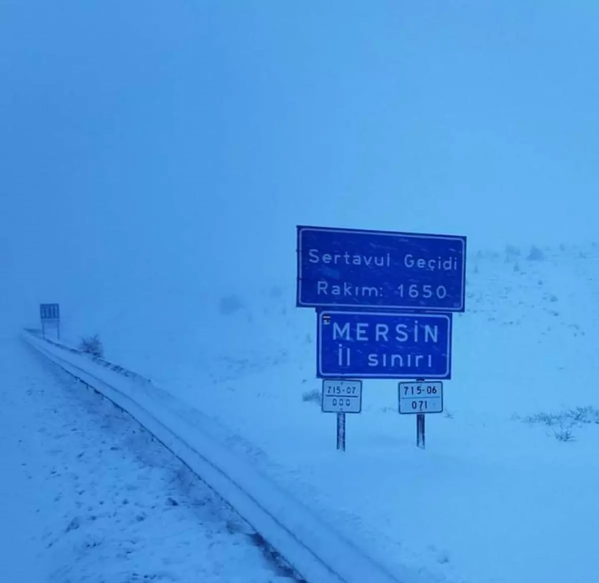 Sertavul Geçidi ulaşıma kapandı