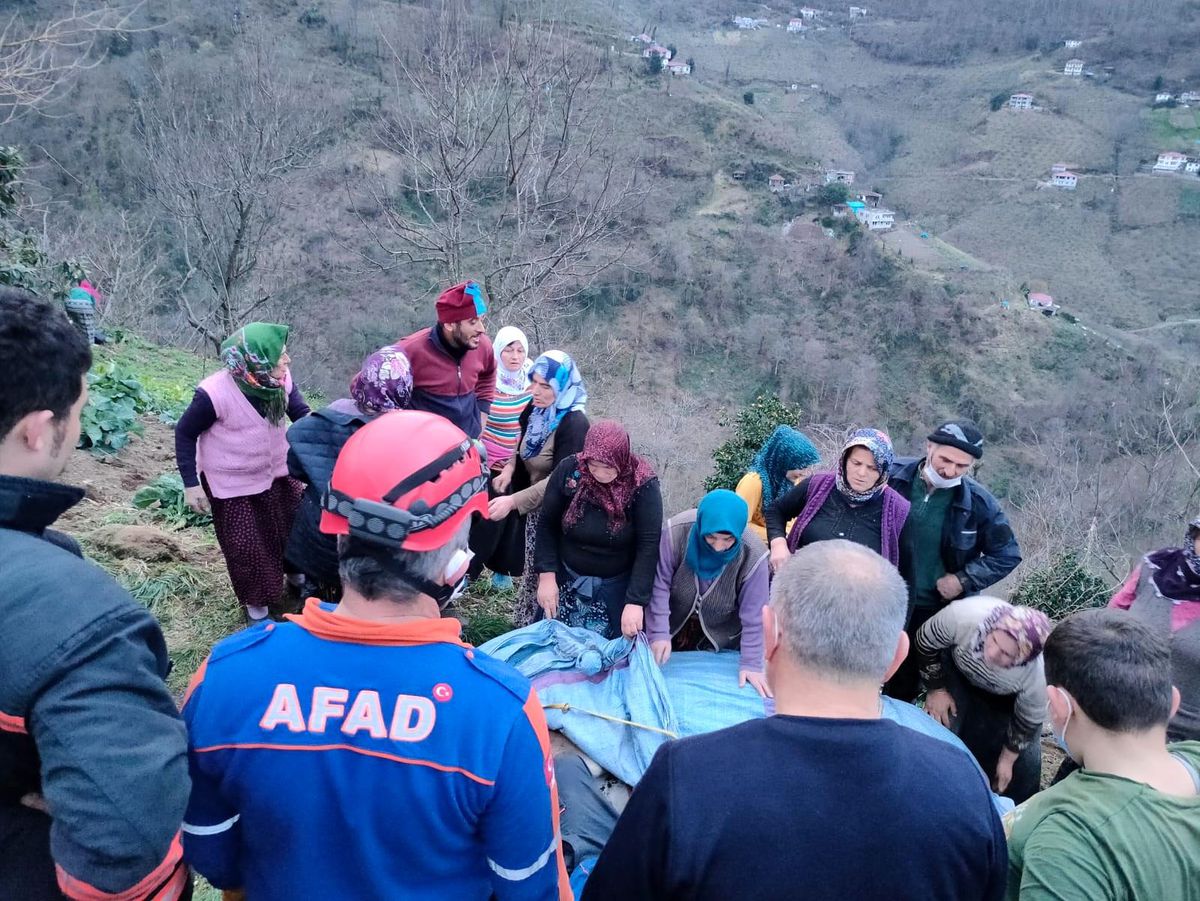 Trabzon'da AFAD geçen yıl 59 olaya müdahale etti